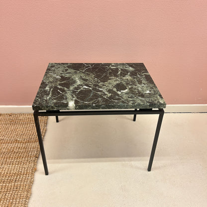 Marble and metal sidetable