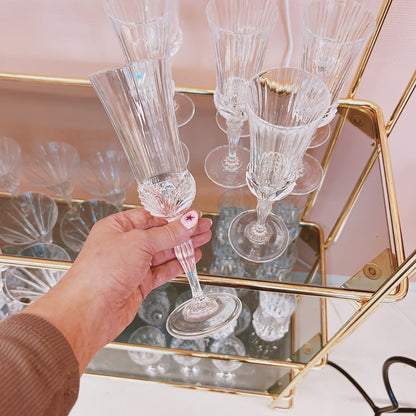 Champaign flutes -  RCR Cristalleria Italiana