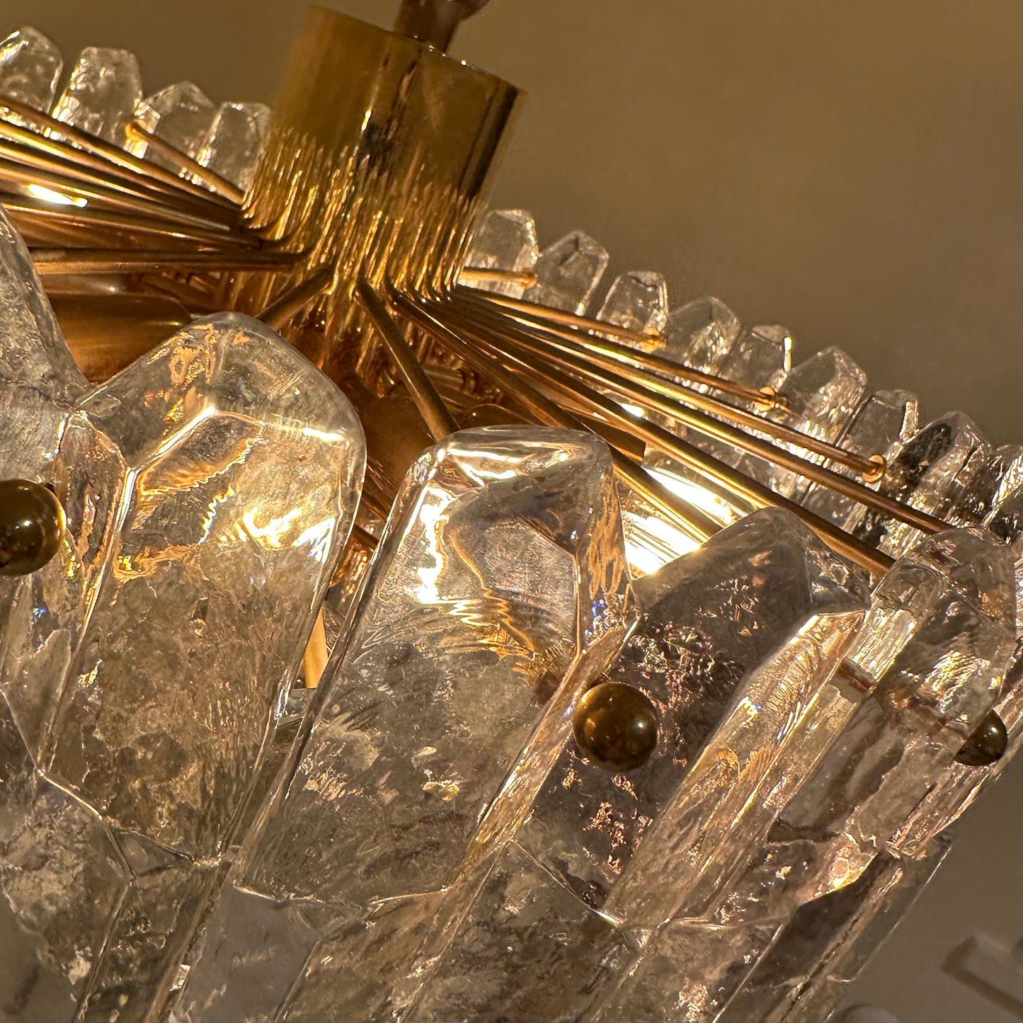 1970’s J.T Kalmar crystal ‘palazzo’ chandelier