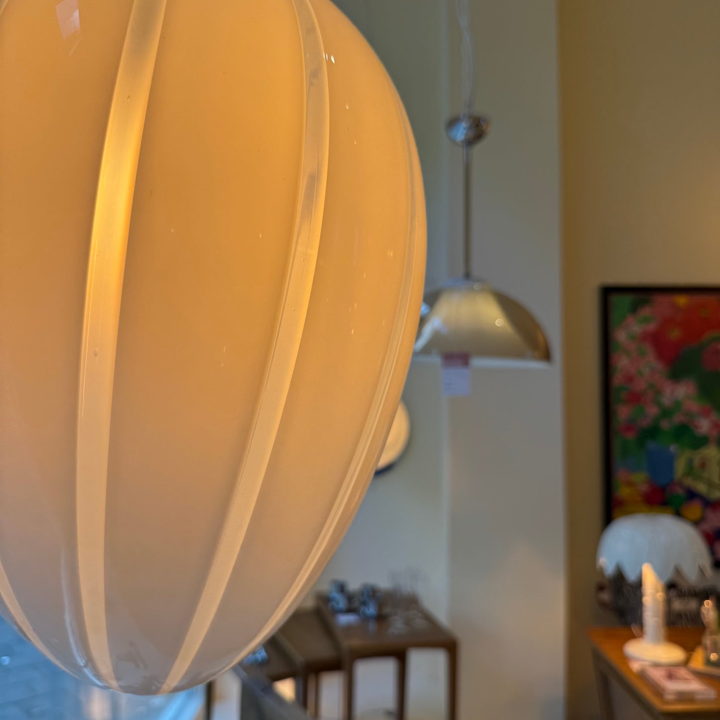 Murano egg pendant light