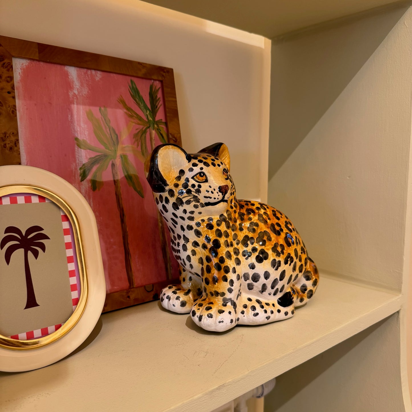 Little ceramic panther, Italy