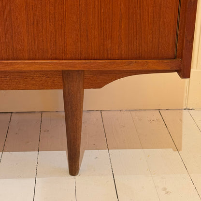 Scandinavian teak two door cabinet, 1960’s