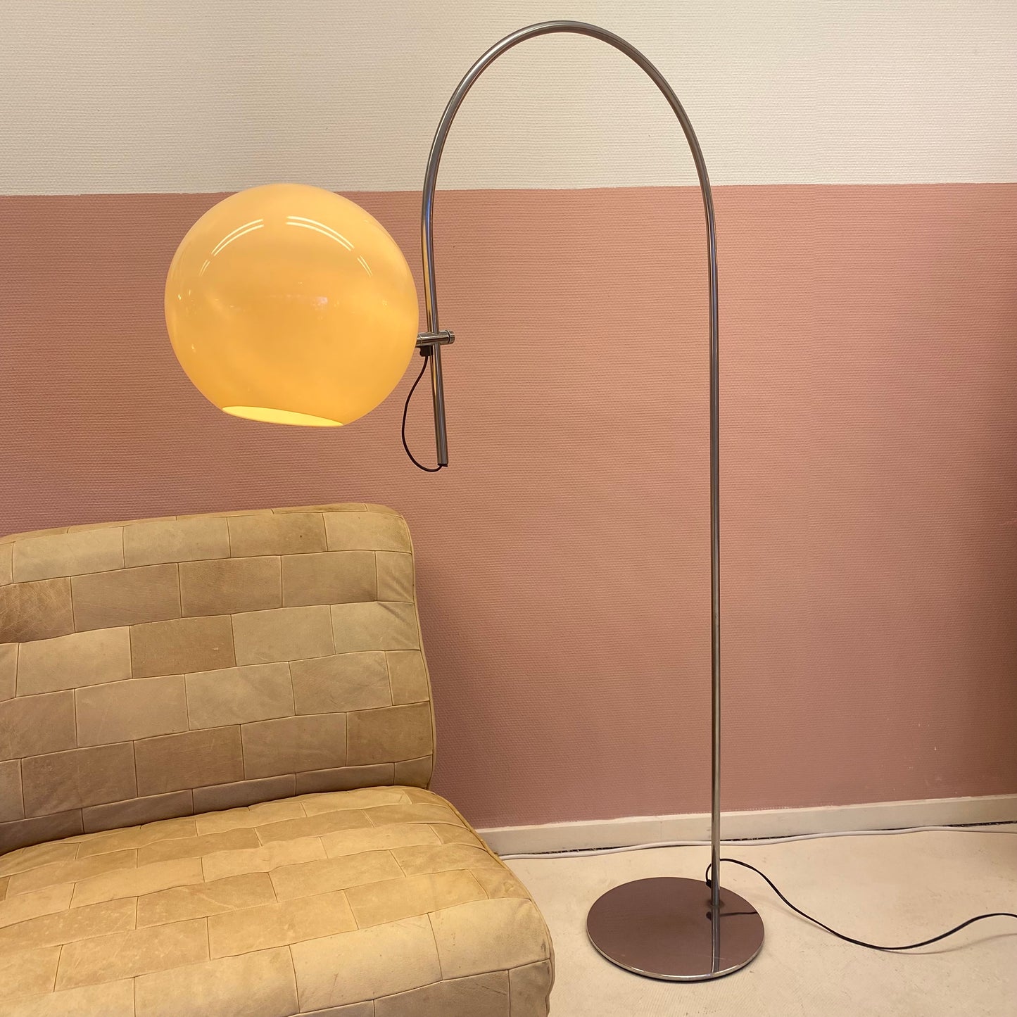 60's Space age vloerlamp van Wila Leuchten