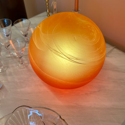 XL Wofi "saturnus" glass tablelamp 1970