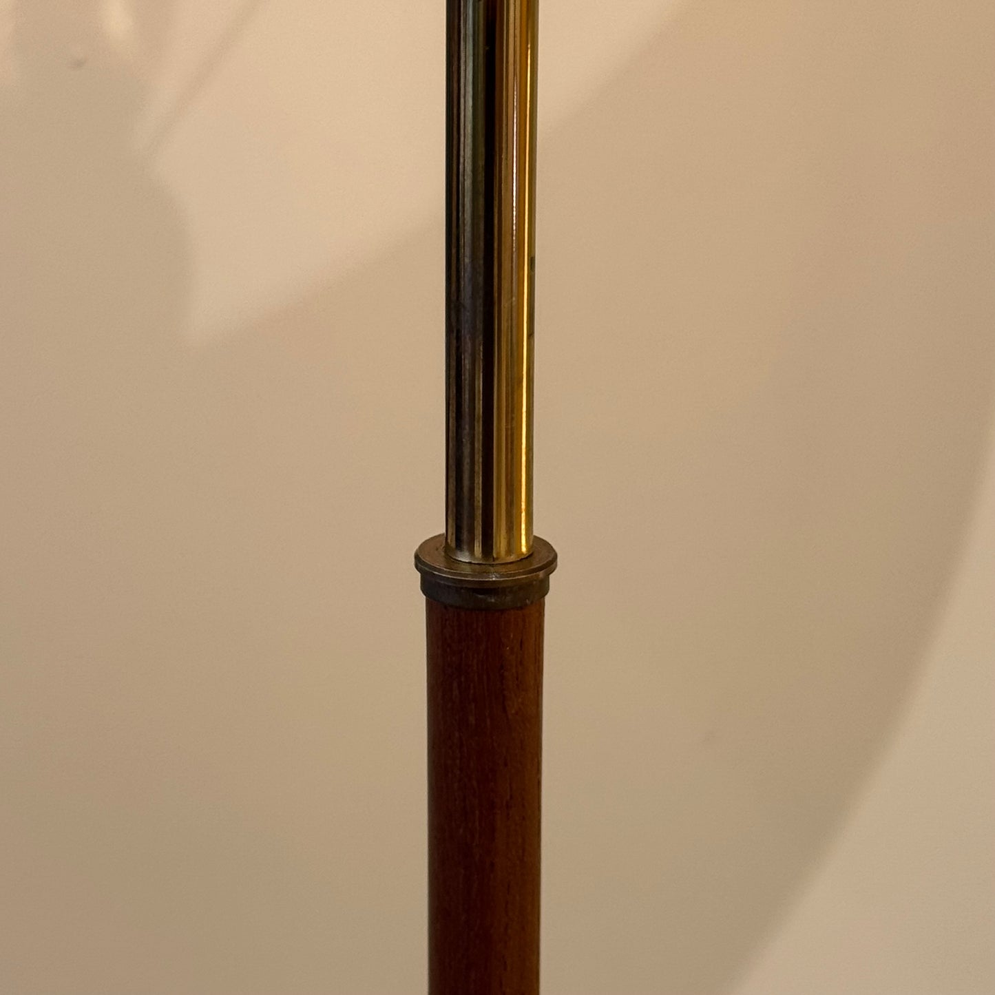 Mid-Century Teak Floor Lamp