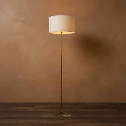Mid-Century Teak Floor Lamp