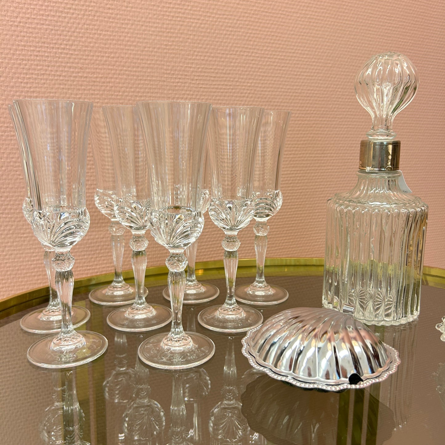 Champaign flutes -  RCR Cristalleria Italiana