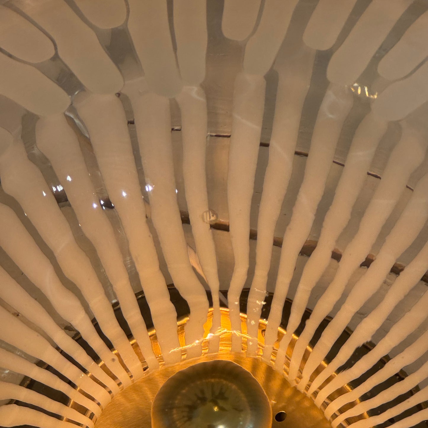 Italian Murano glass floor / table light by La Murrina, 1970s