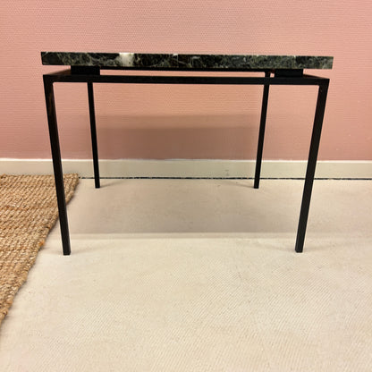 Marble and metal sidetable