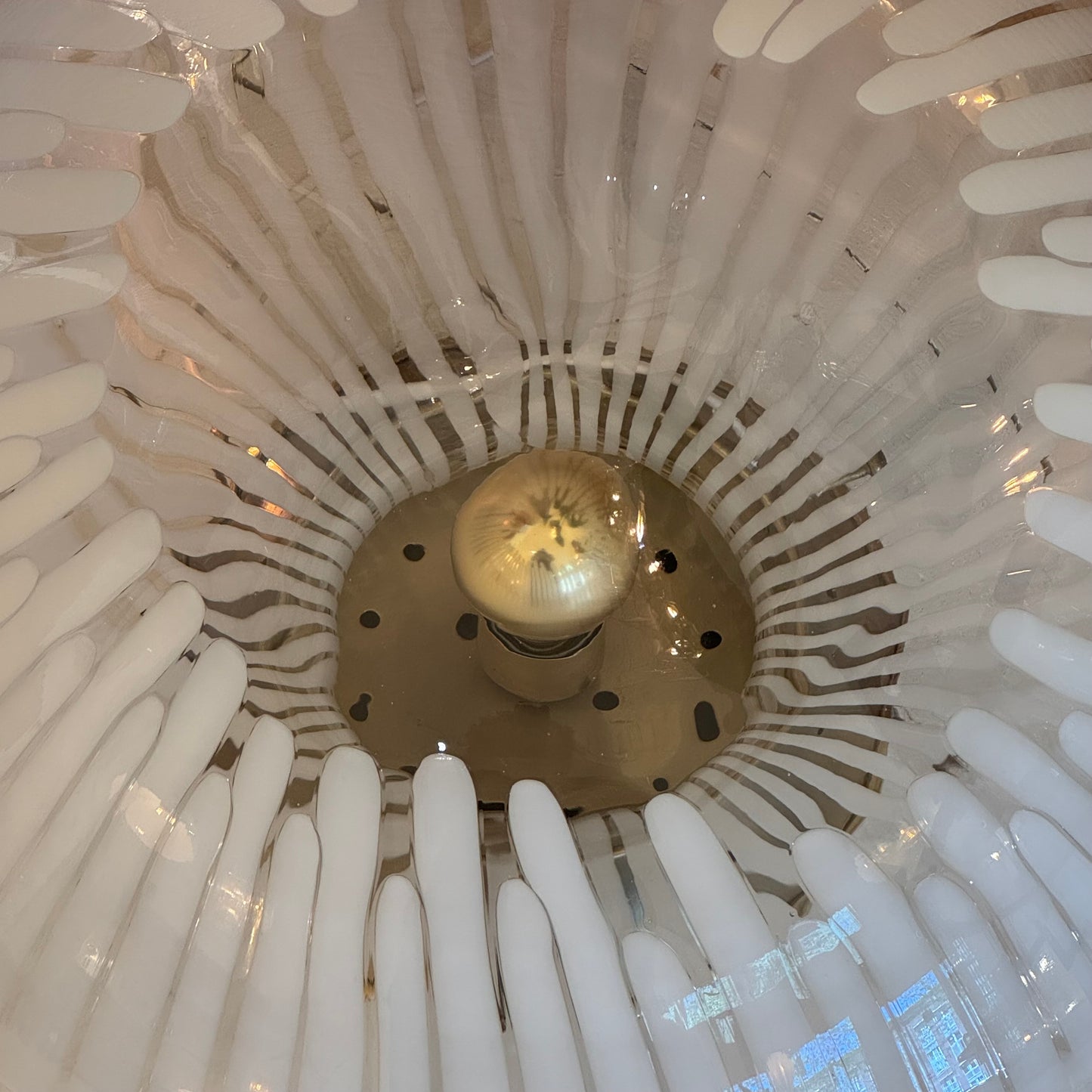 Italian Murano glass floor / table light by La Murrina, 1970s