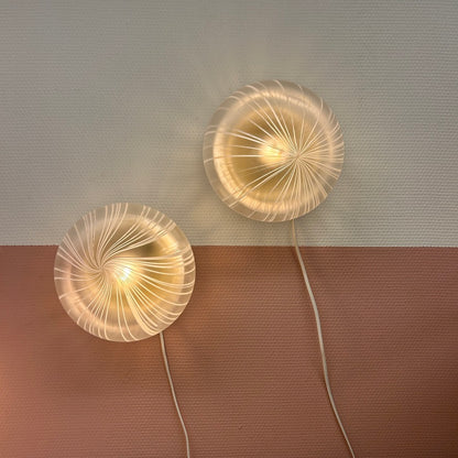 Swirly wall / ceiling lights