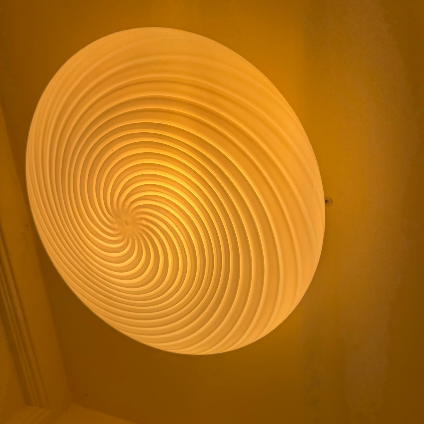 Italian Murano Spiral candy ceiling Light