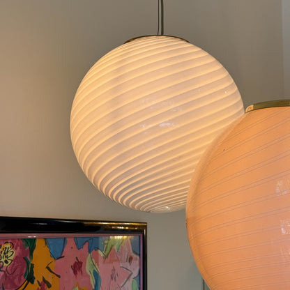 Italian candy Murano swirlp light