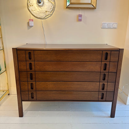 Walnut chest of Drawers, Giovanni Ausenda for Stilwood.