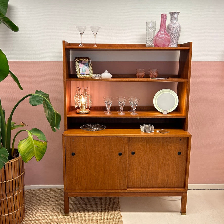 Swedish bookcase cabinet 1960