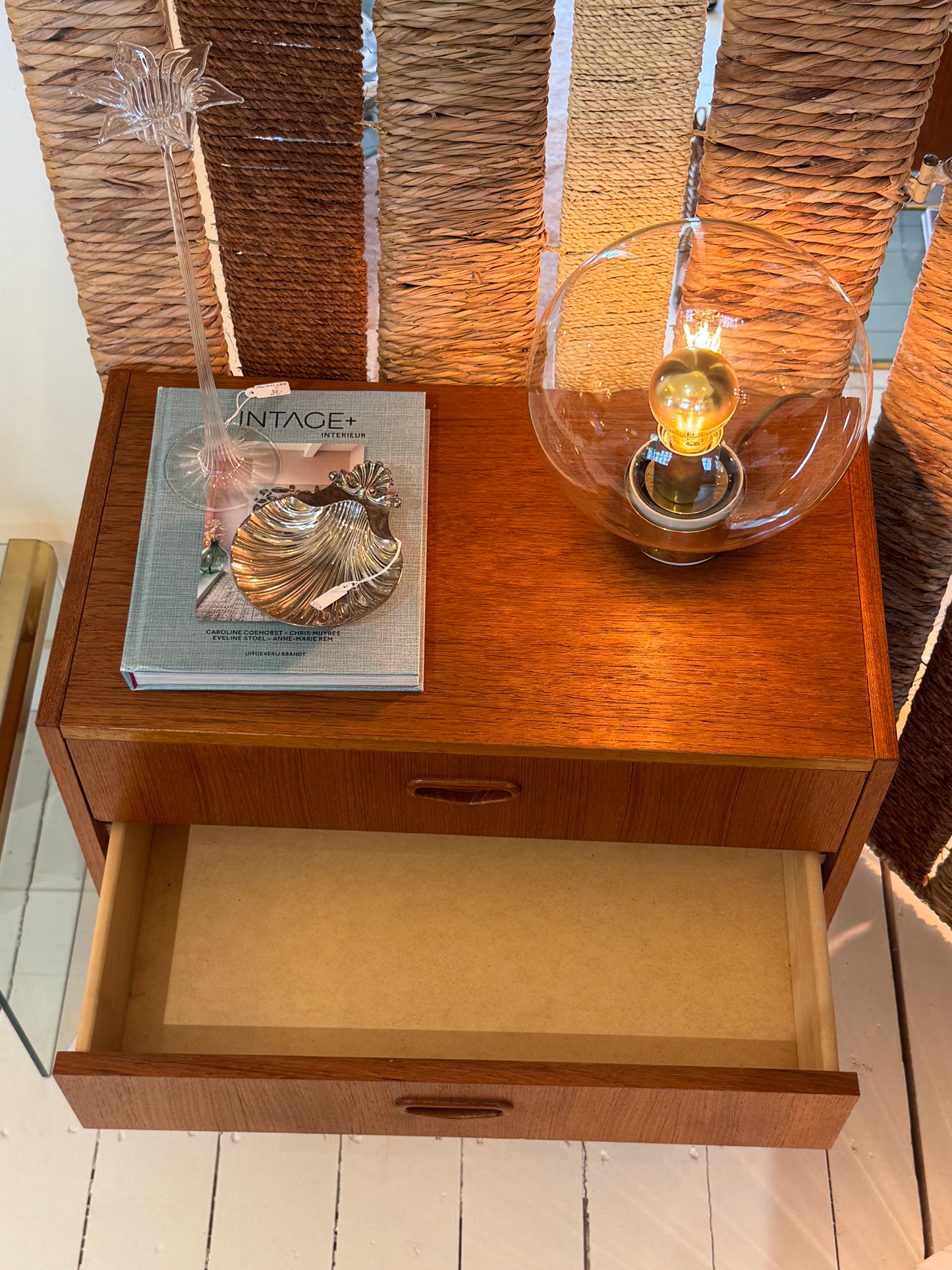 Mid-century teak swedish chest of drawers, 1960