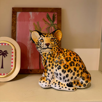 Little ceramic panther, Italy