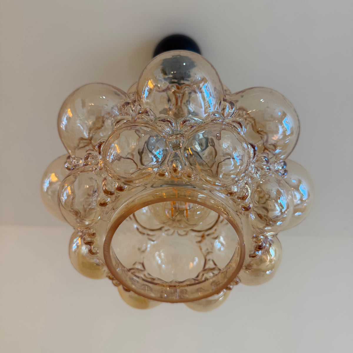 Helena Tynell amber bubble pendant light