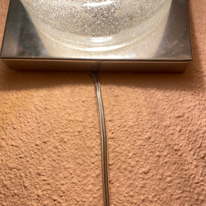 1970's Peill & Putzler glass wall light