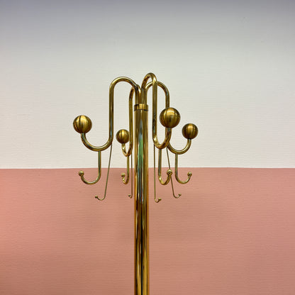 Italian brass coathanger