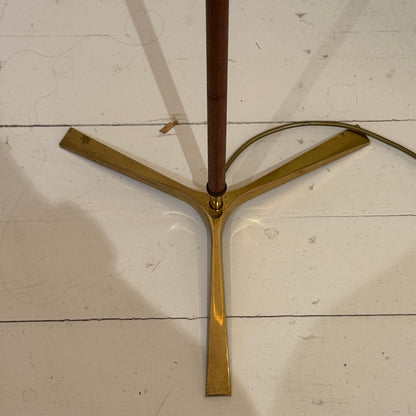 Mid-Century Teak Floor Lamp
