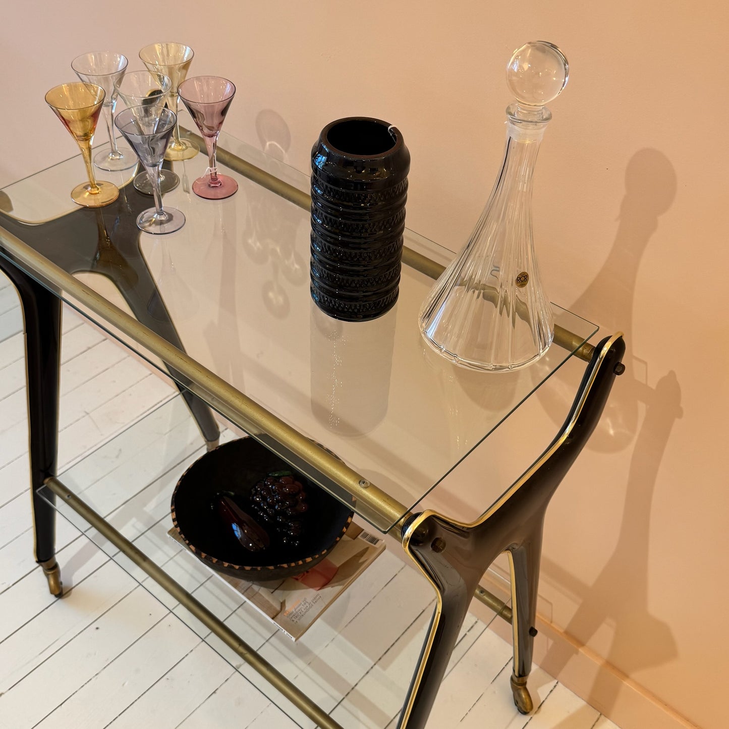 Vintage Telecarrelli Rama barcart