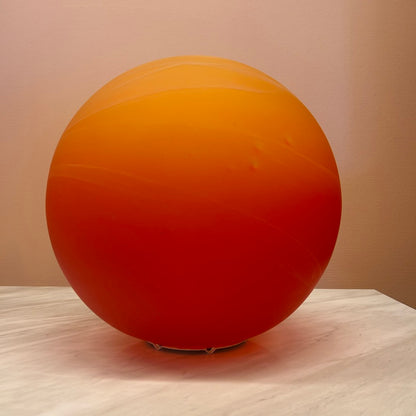 XL Wofi "saturnus" glass tablelamp 1970