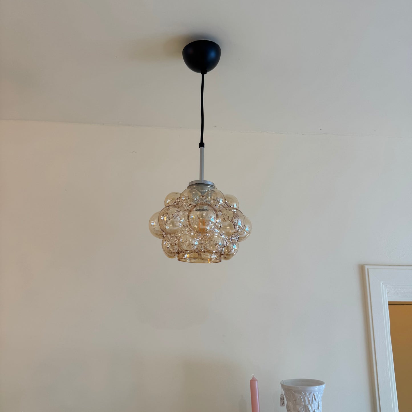 Helena Tynell amber bubble pendant light
