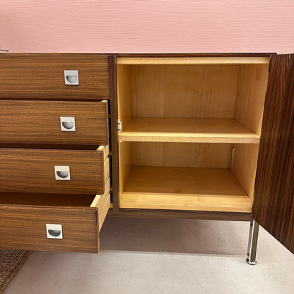 Mid Century sideboard with chrome details