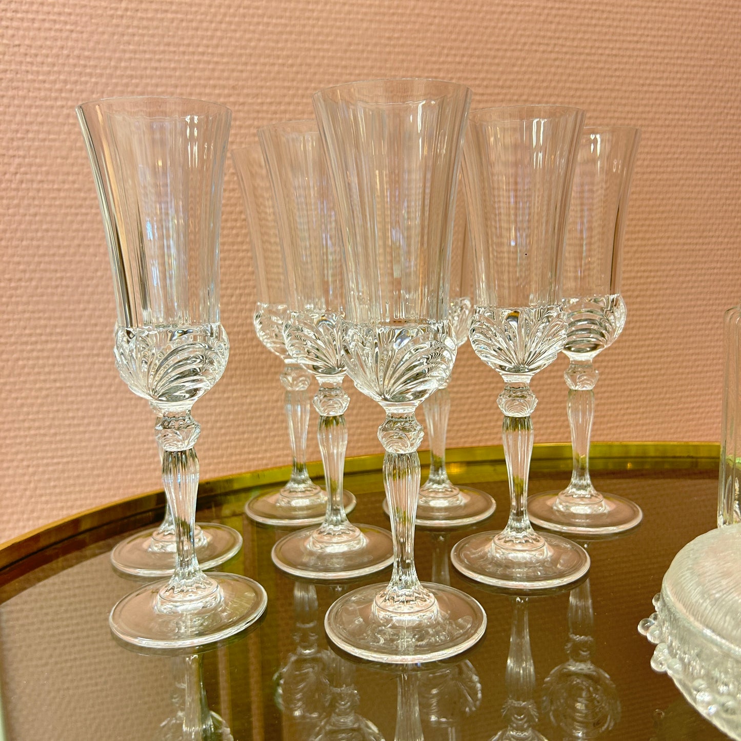 Champaign flutes -  RCR Cristalleria Italiana