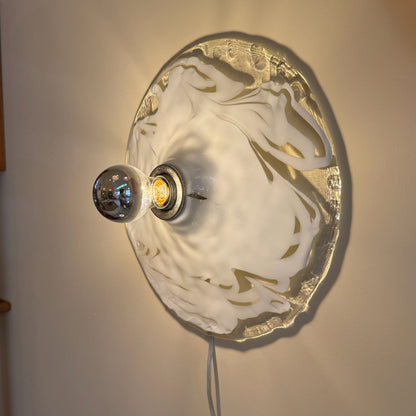 1970s La Murrina Murano wall / ceiling light