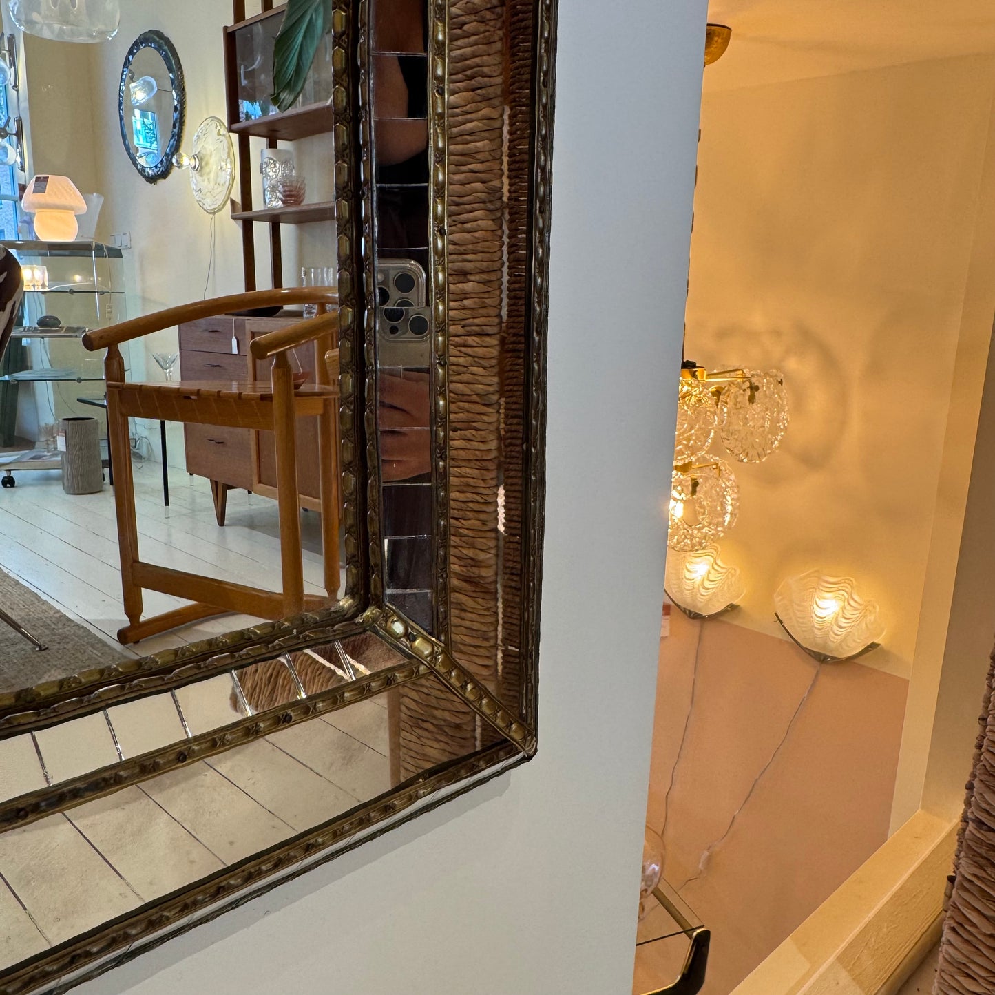 1980s Spanish Arched Mirror