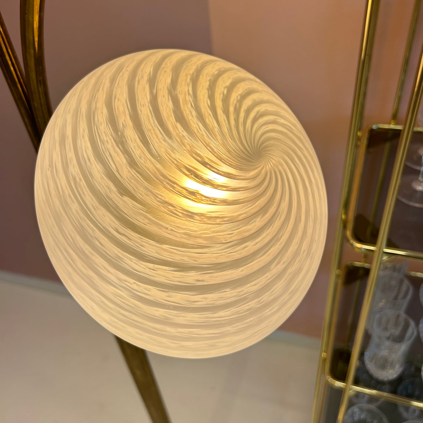 1960 Murano glass space age lamp