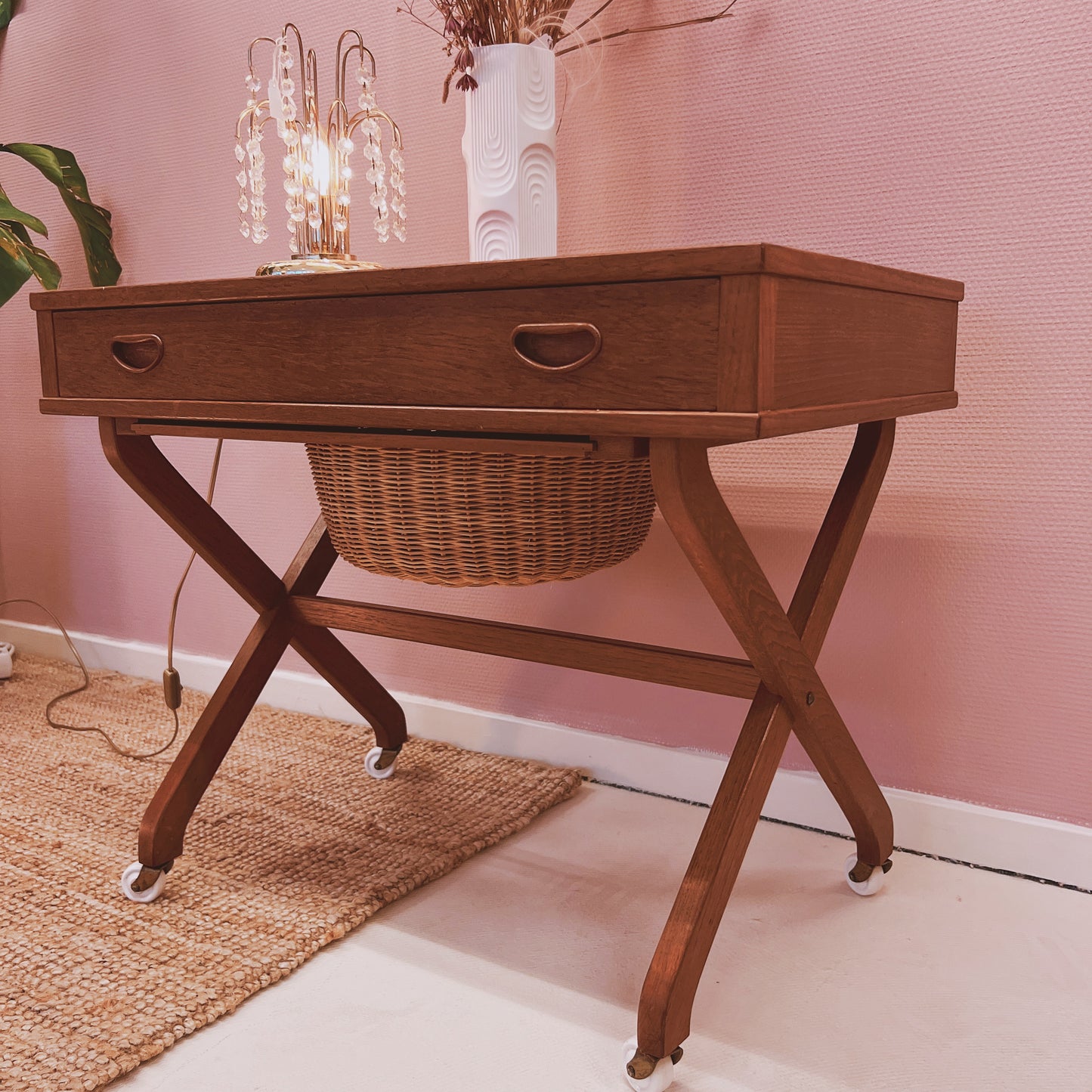 1960 Danish sewing table