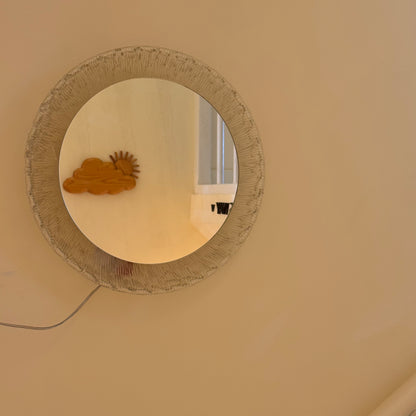 Illuminated Round Mirror, Hillebrand