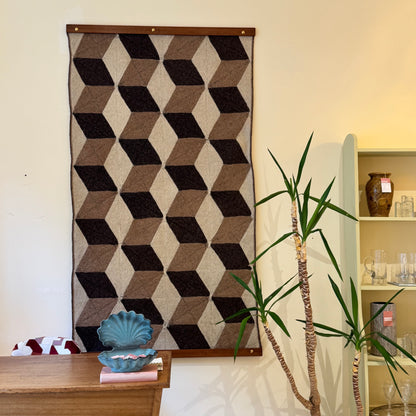 Handwoven Italian Sisal Tapestry