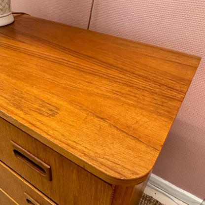 Swedish Mid Century wooden drawer cabinet