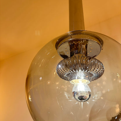 Italiaanse chromen bollamp uit 1970