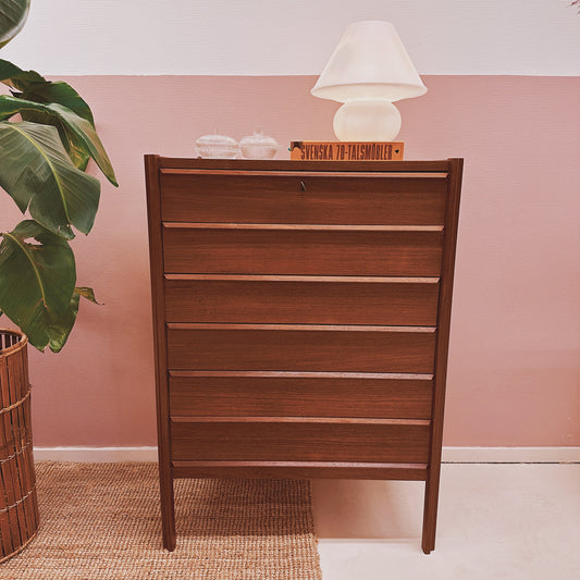 Danish chest of drawers made of teakwood