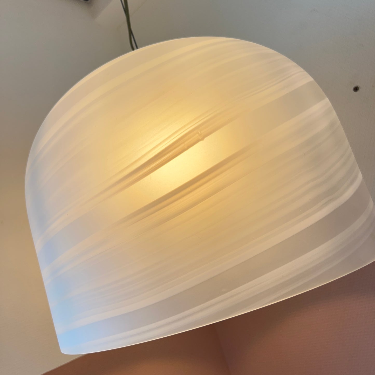 Italiaanse hanglamp gemaakt van Muranoglas