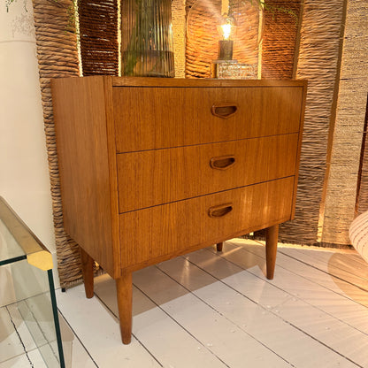 Mid-century teak swedish chest of drawers, 1960
