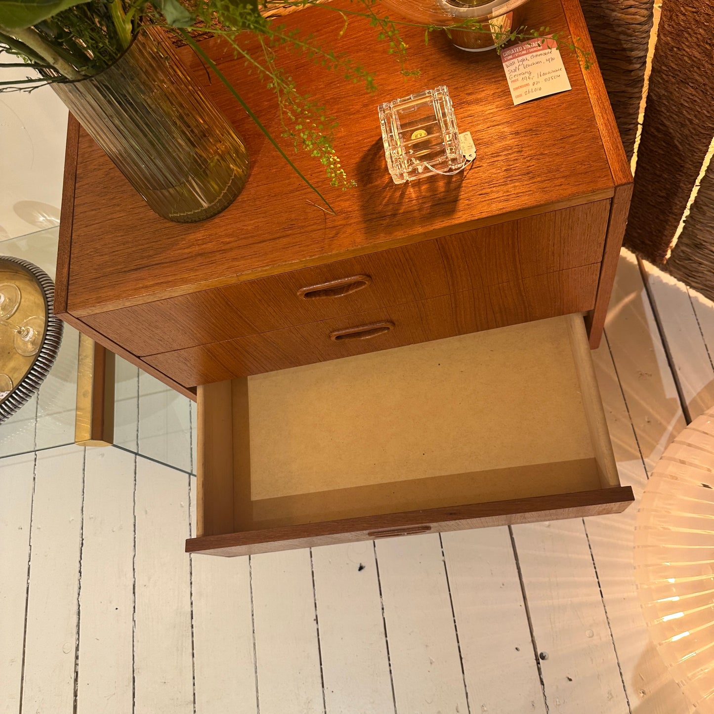 Mid-century teak swedish chest of drawers, 1960