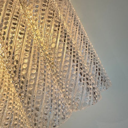 Italian Murano tube glass wall light, 1960s