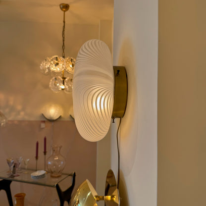 Italian Murano spiral ceiling or wall light