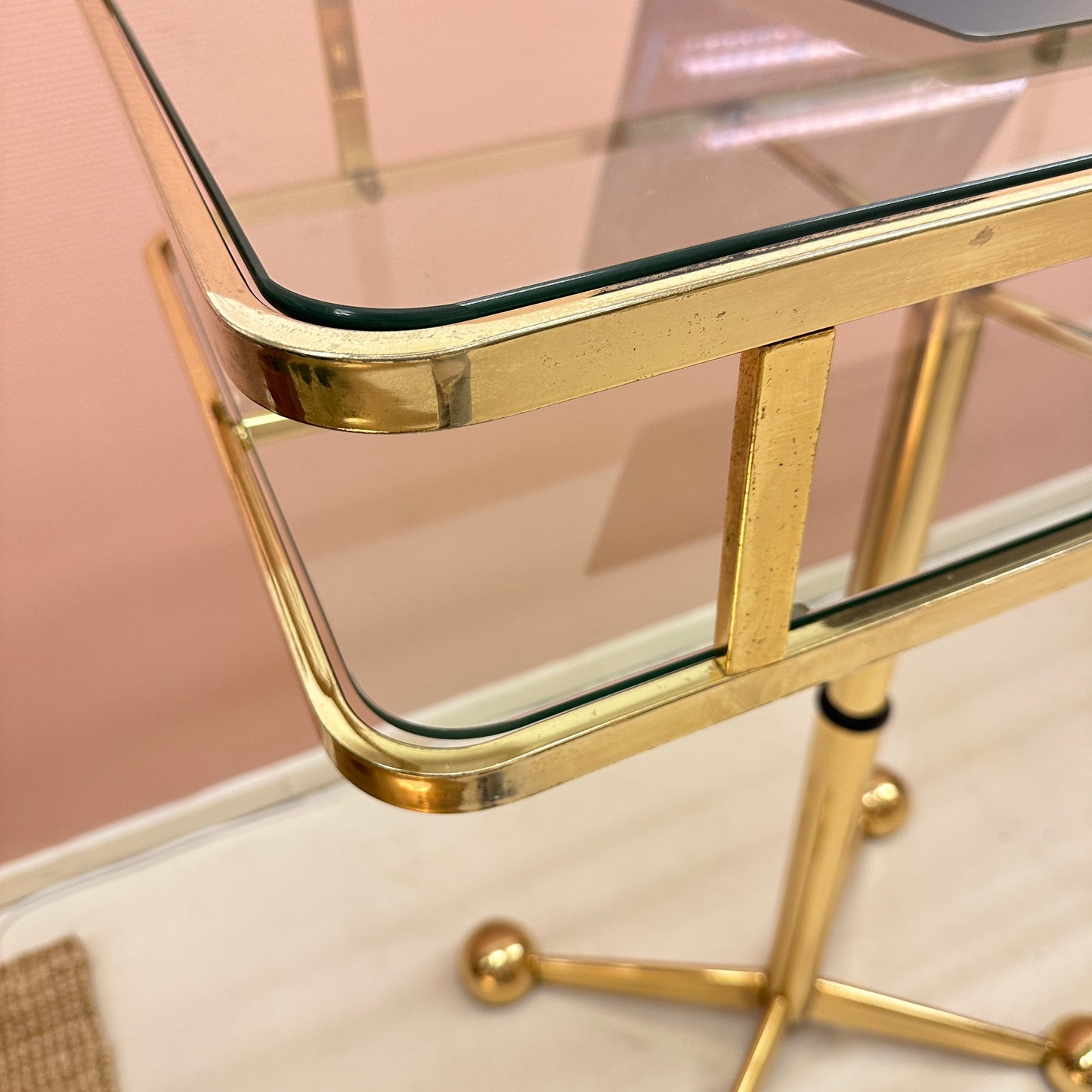 Adjustable sidetable / standing desk - Allegri Parma Italy