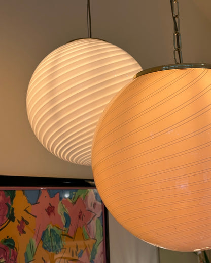 Italian candy Murano swirlp light