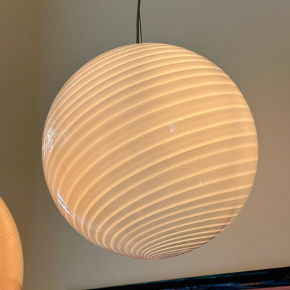 Italian candy Murano swirlp light