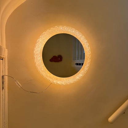 Illuminated Round Mirror, Hillebrand