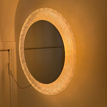 Illuminated Round Mirror, Hillebrand