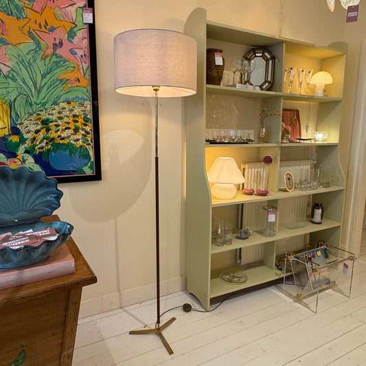 Mid-Century Teak Floor Lamp